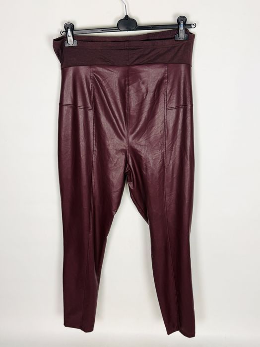 Ciążowe legginsy z materiału imitującego skórę 4XL 48 New Look