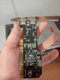 Kontroler sieciowy Karta PCI FireWire FG-FA6307-2E1I-F1-03-BU02