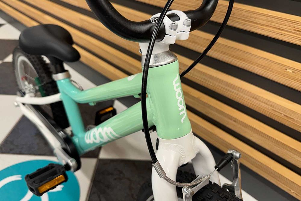 Rower dziecięcy woom 2 GO miętowy Spearmint Crush rowery woom KRAKÓW