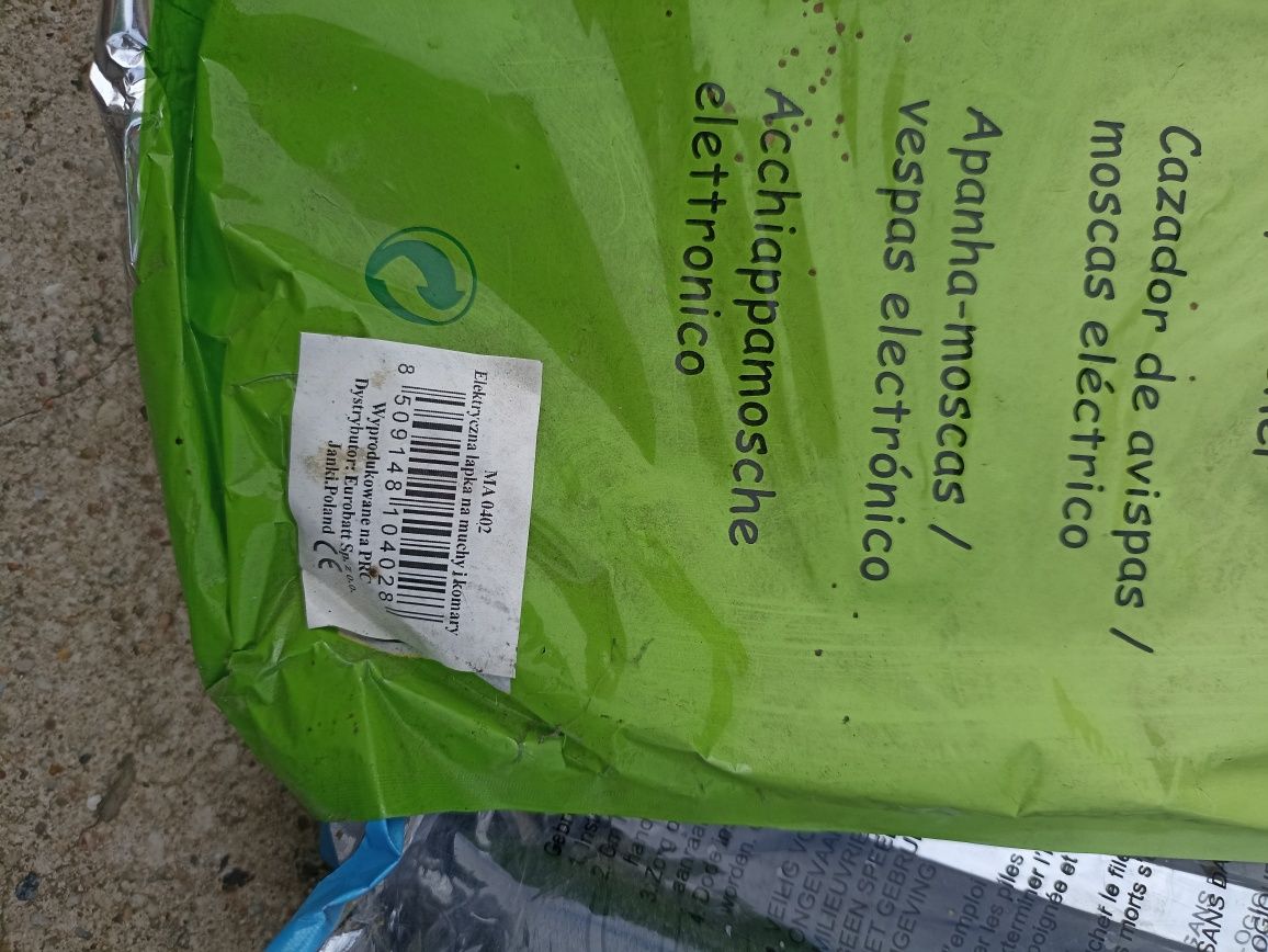 Elektryczne łapki na muchy i komary 3 sztuki