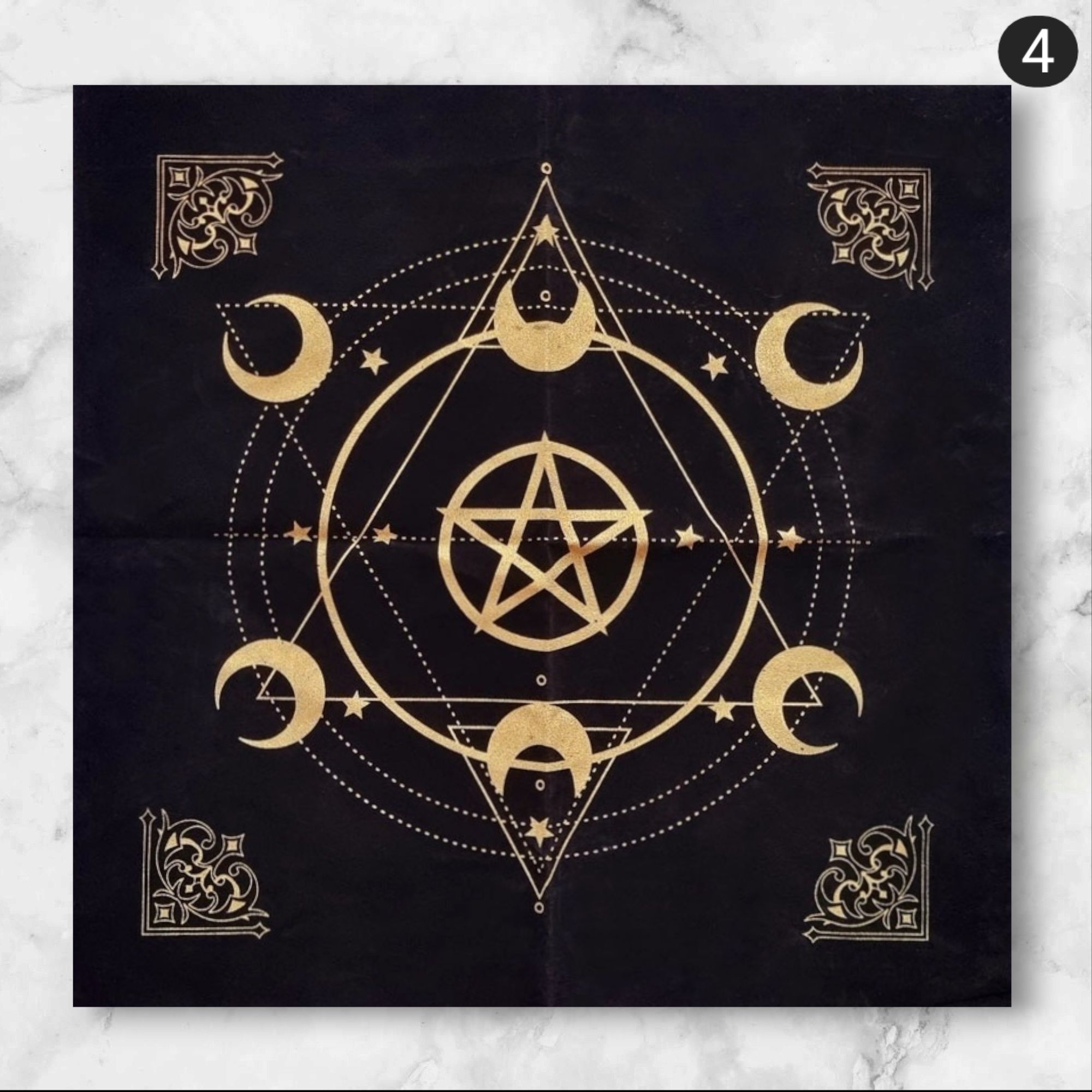 Toalhas em Veludo para Tarot