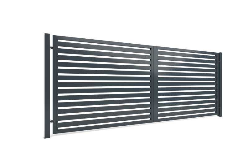 Brama palisada, wjazdowa, dwuskrzydłowa. Producent!