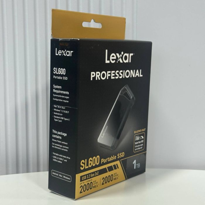 LEXAR SL600 Portable SSD 1TB Накопичувач
