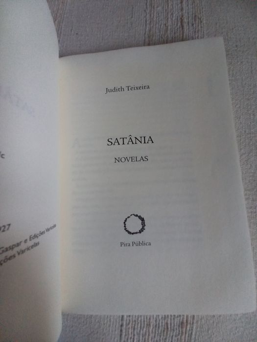 Judith Teixeira Satânia reedição