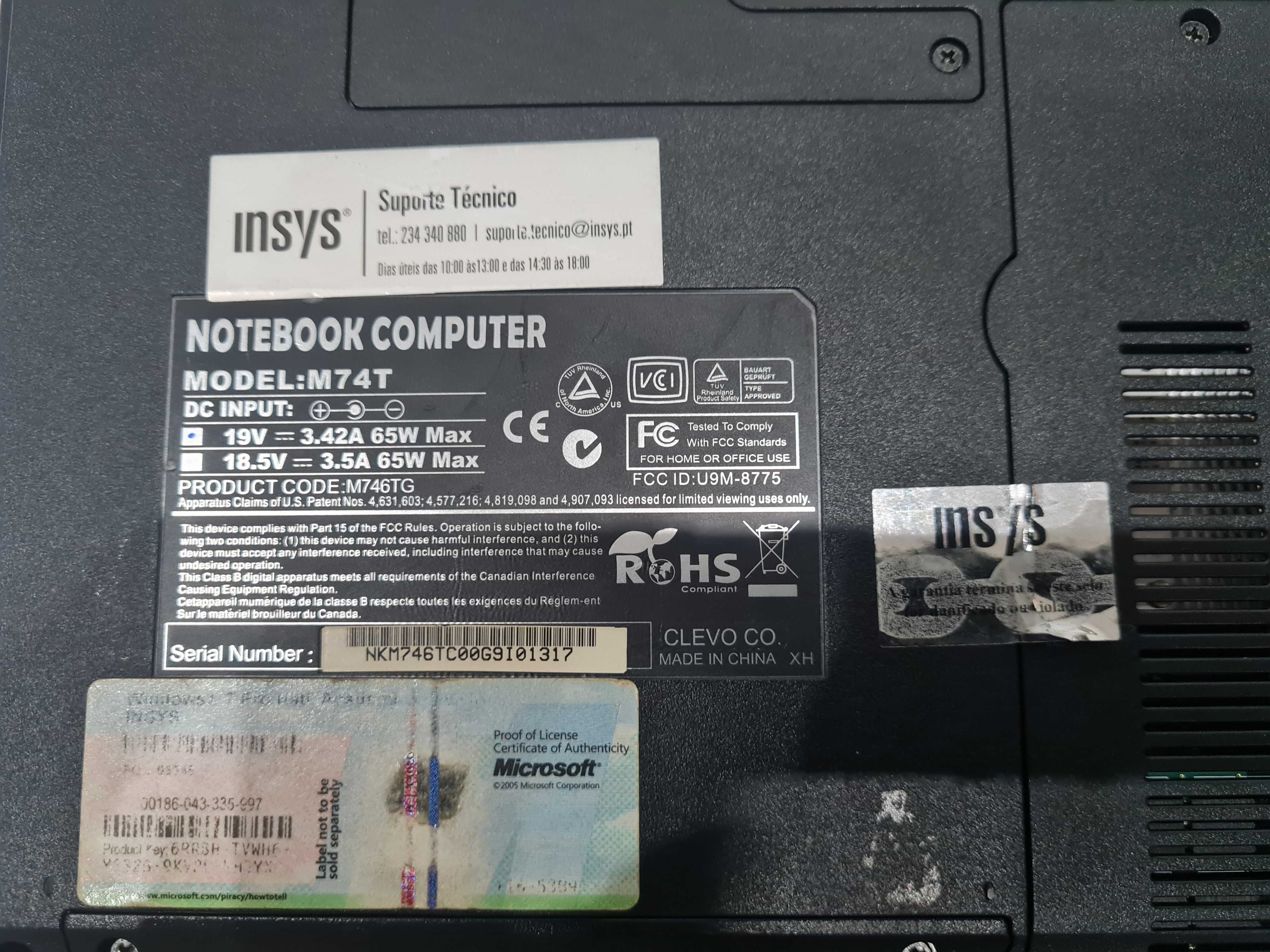 Computador INSUS