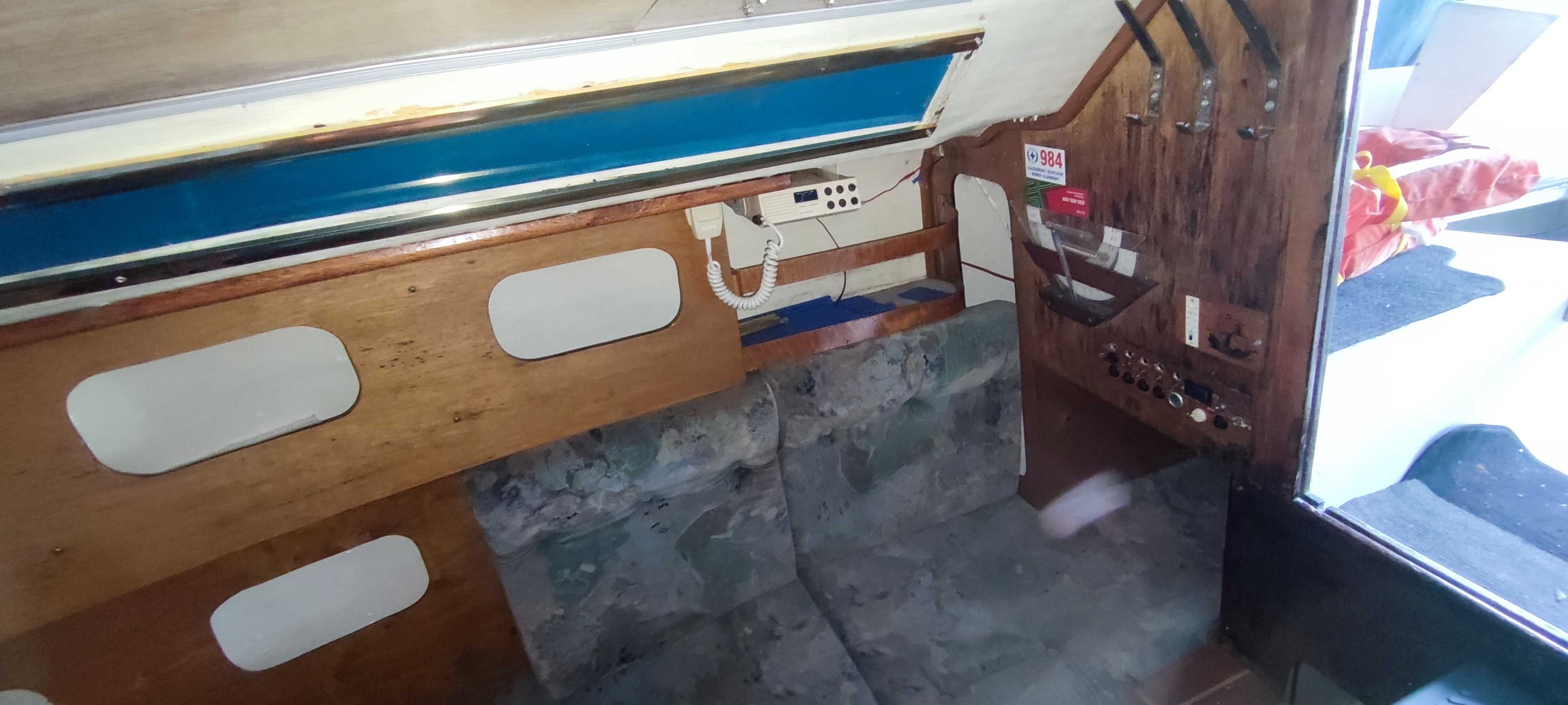 Jach balastowy  żaglowy Cruiser 22 -Stocznia Teligi Szczecin