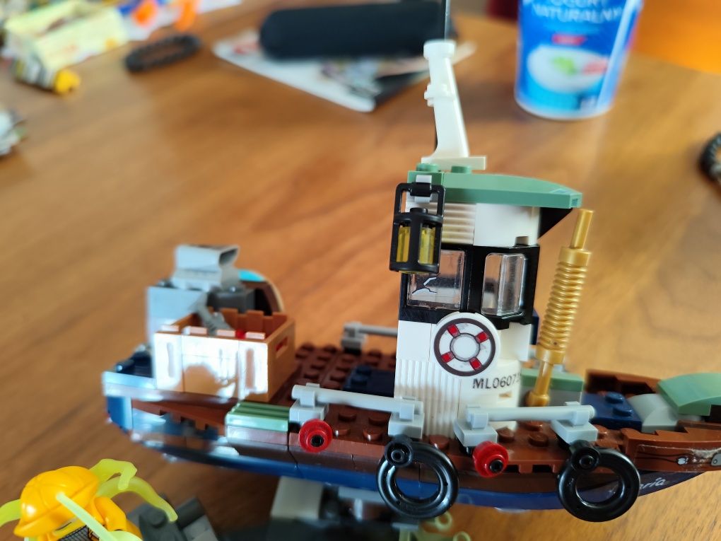 LEGO 70419 wrak łodzi rybackiej
