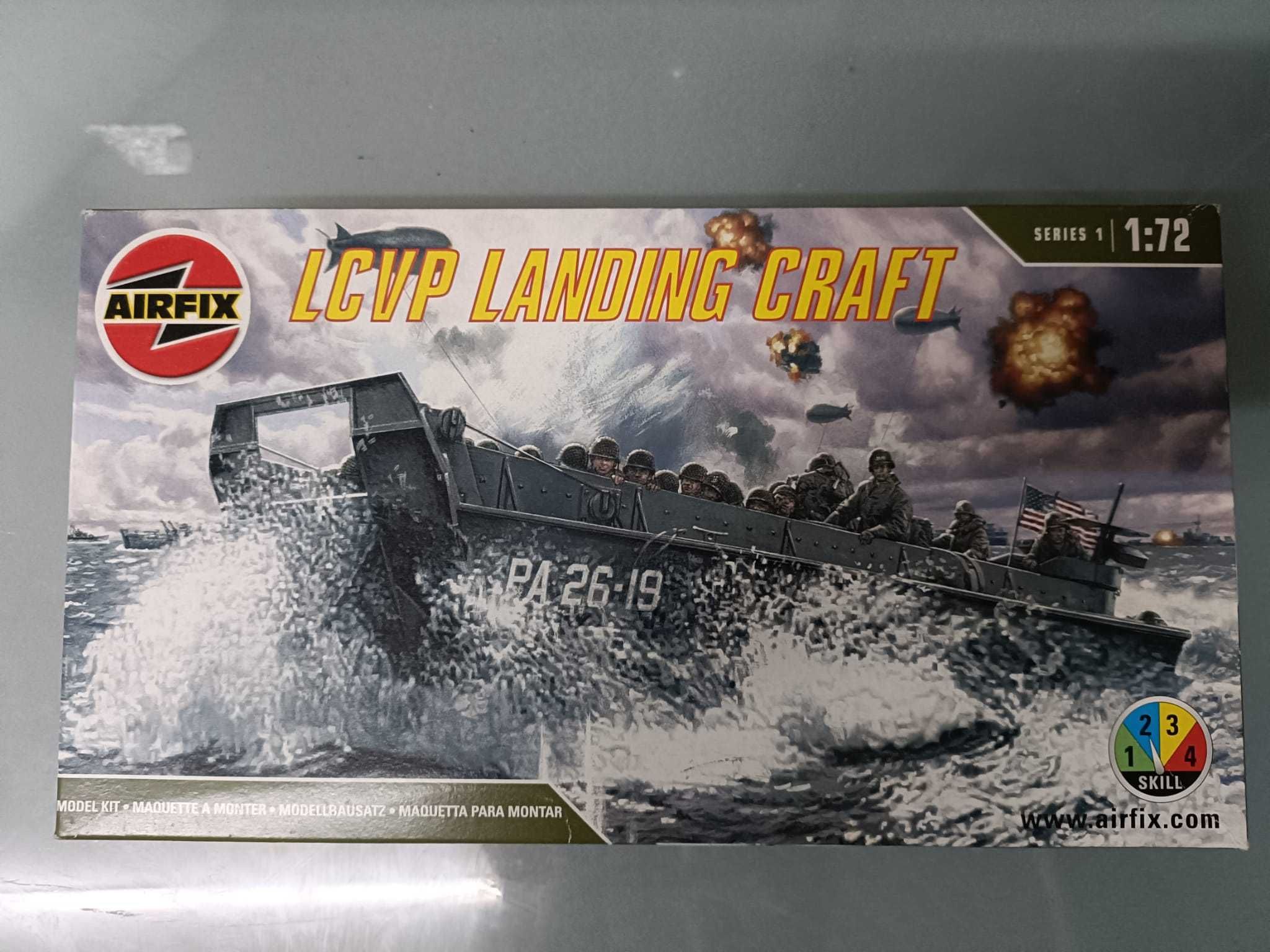 Kit LCVP Landing Crfat WWII, Airfix, 1x72