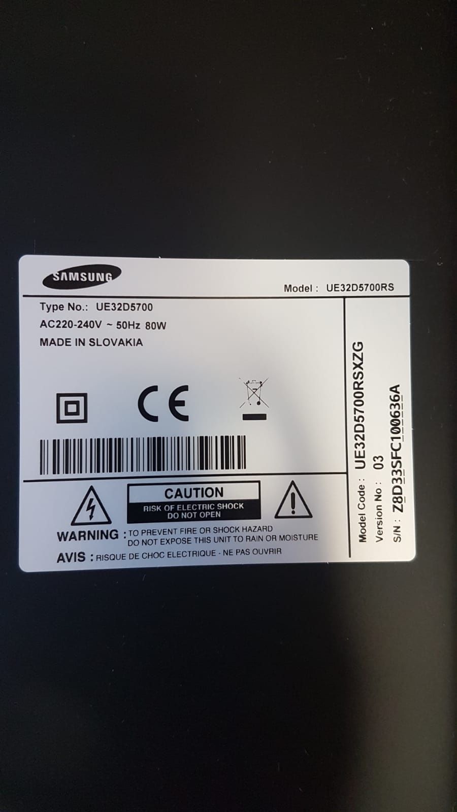 Telewizor samsung