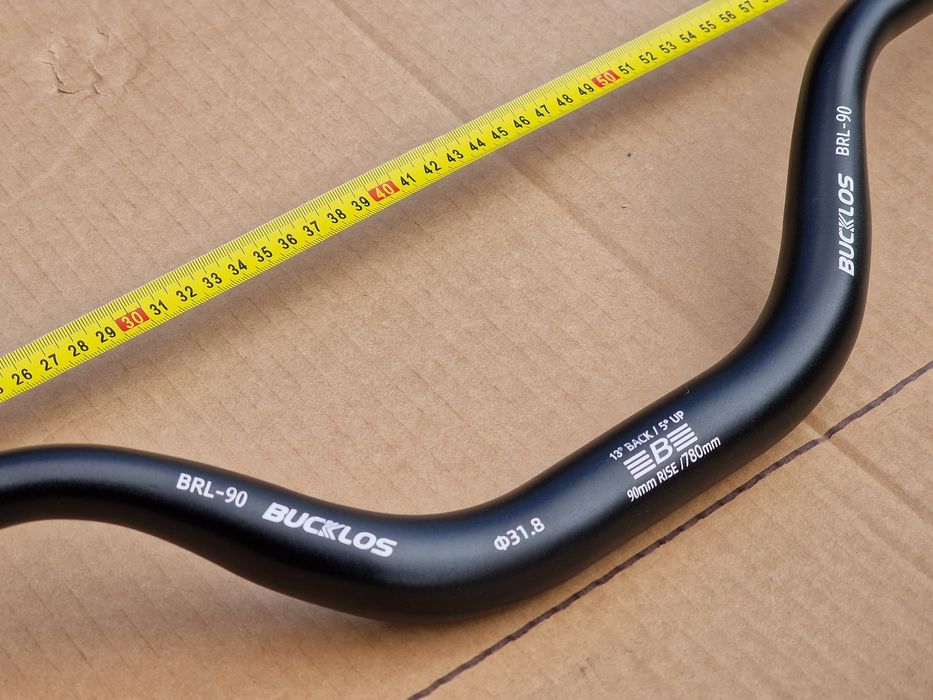 Высокий вело руль велосипеда с подьемом на 15см длина 780мм