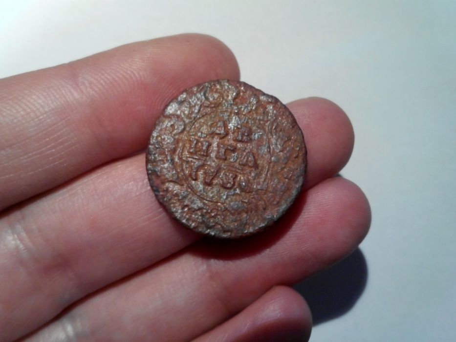 Монеты денга 1737 года, 2шт одним лотом