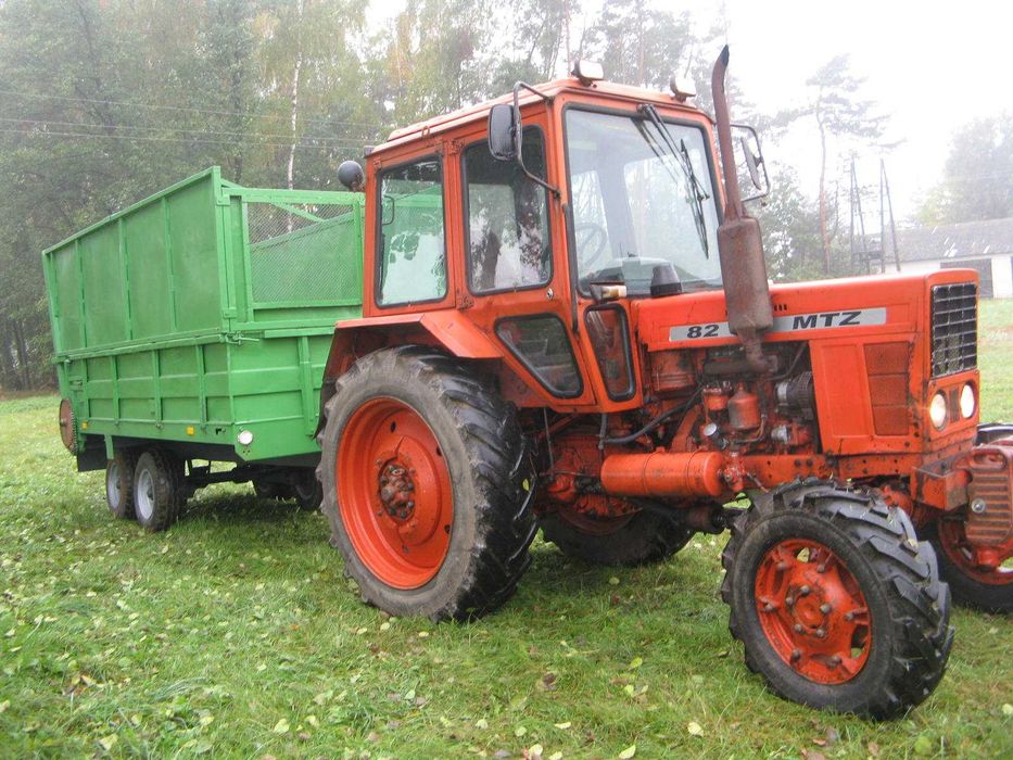 MTZ 82 z niemiec DDR w oryginale 89 r. wszystko sprawne - rozrzutnik