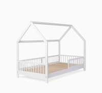 Cama montessori com grade