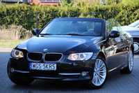 BMW Seria 3 Czarne Cabrio E93 318i LCi*Bi-Xenon*Skóry*Navi*Tylko 97,oookm zNiemiec