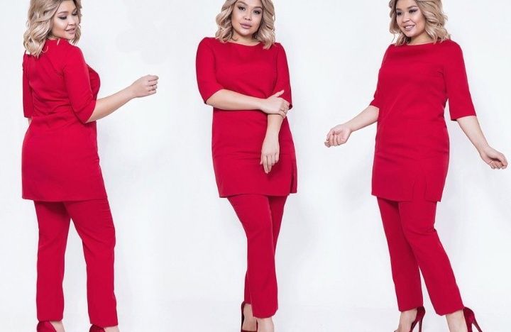 Стильний брючний костюм