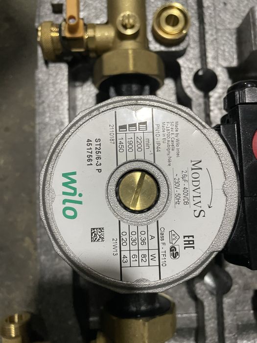 Grupo hidráulico ModvlvS com bomba Wilo – Novo