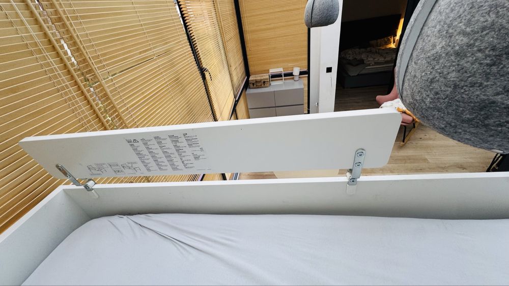 Łóżko piętrowe IKEA STUVA z biurkiem i półkami idealne do pokoju!!!
