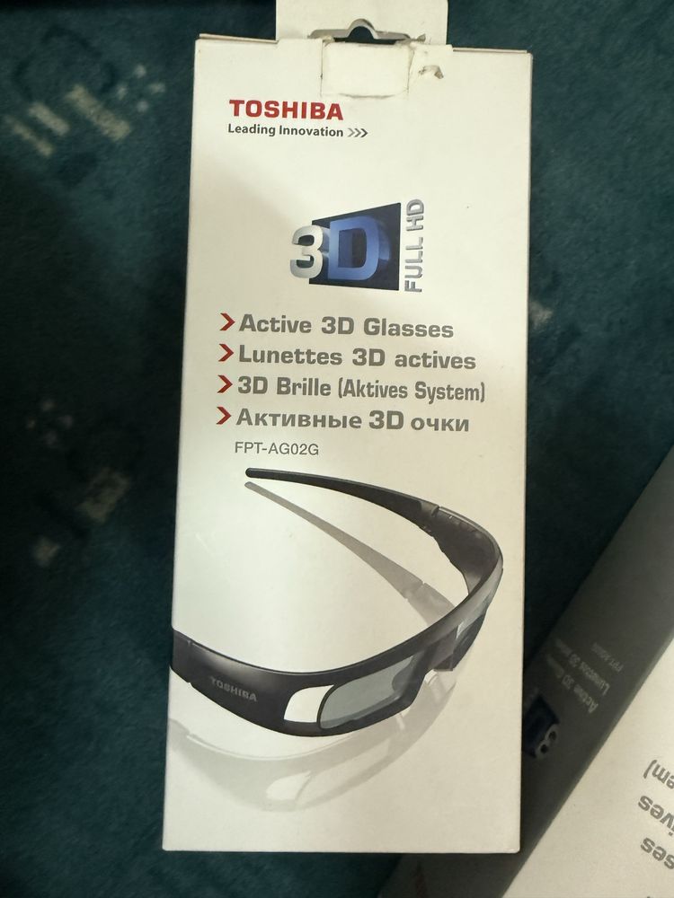 Okulary Toshiba 3D aktywne