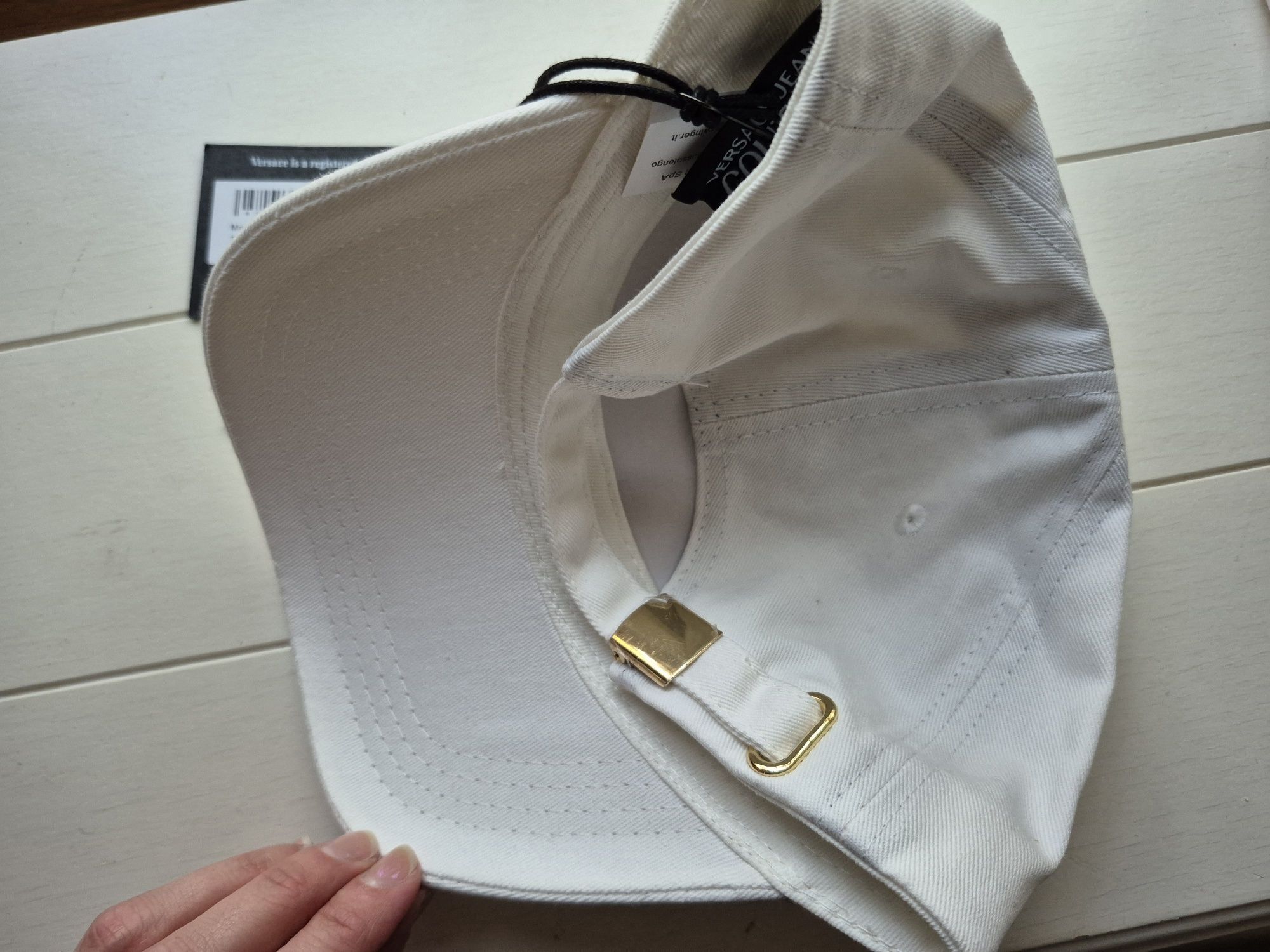 Czapka z daszkiem Versace