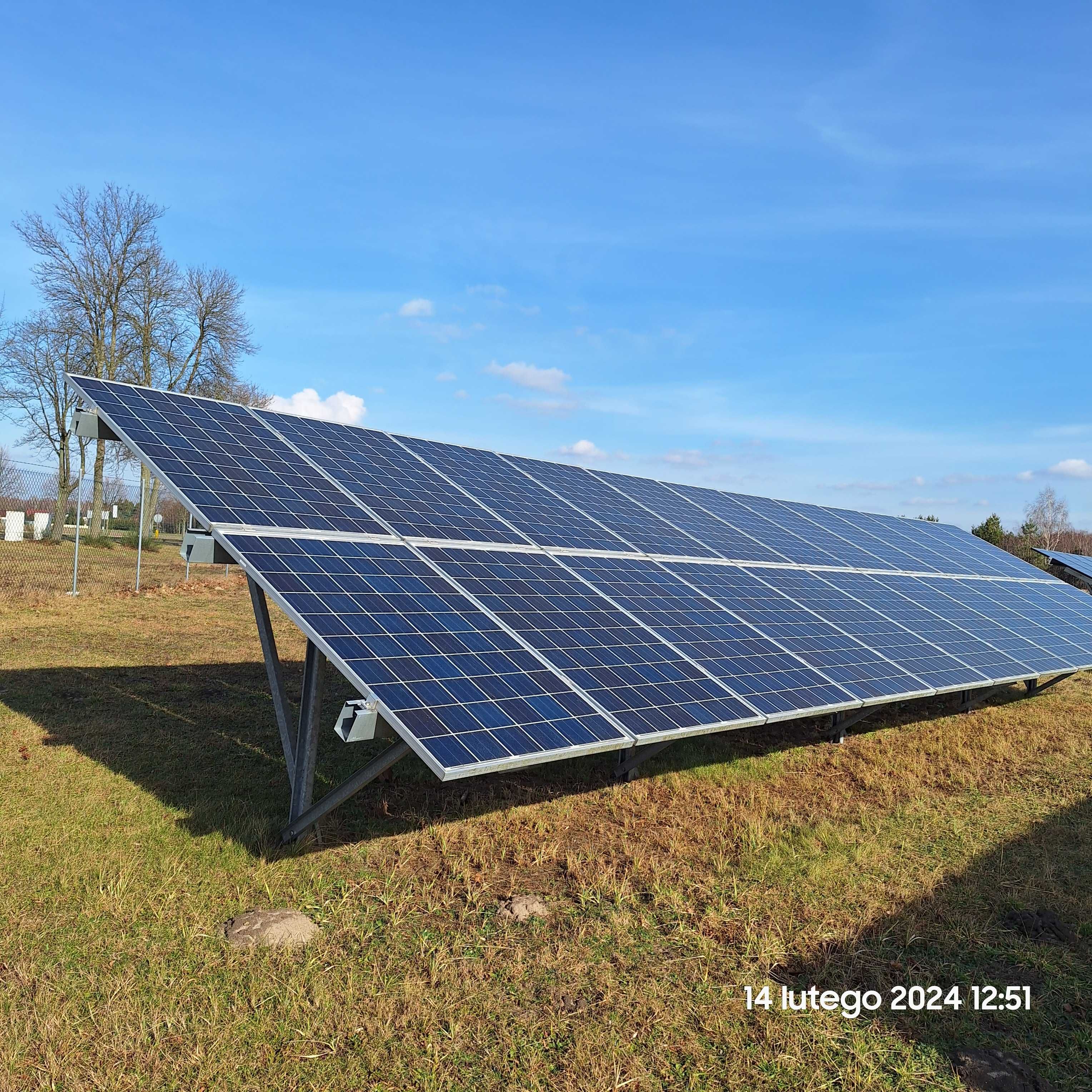 Farma fotowoltaiczna/ panele solarne