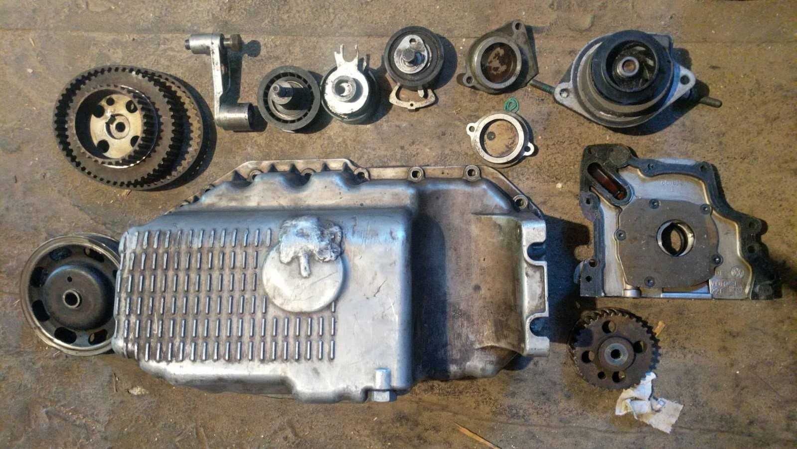 Двигун 1,4 AKQ AHW AXP BCA детали піддон