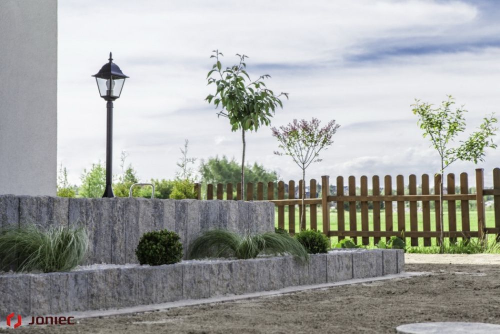 PALISADA prostokątna NOSTALIT kwadratowa betonowa palisada ogrodowa