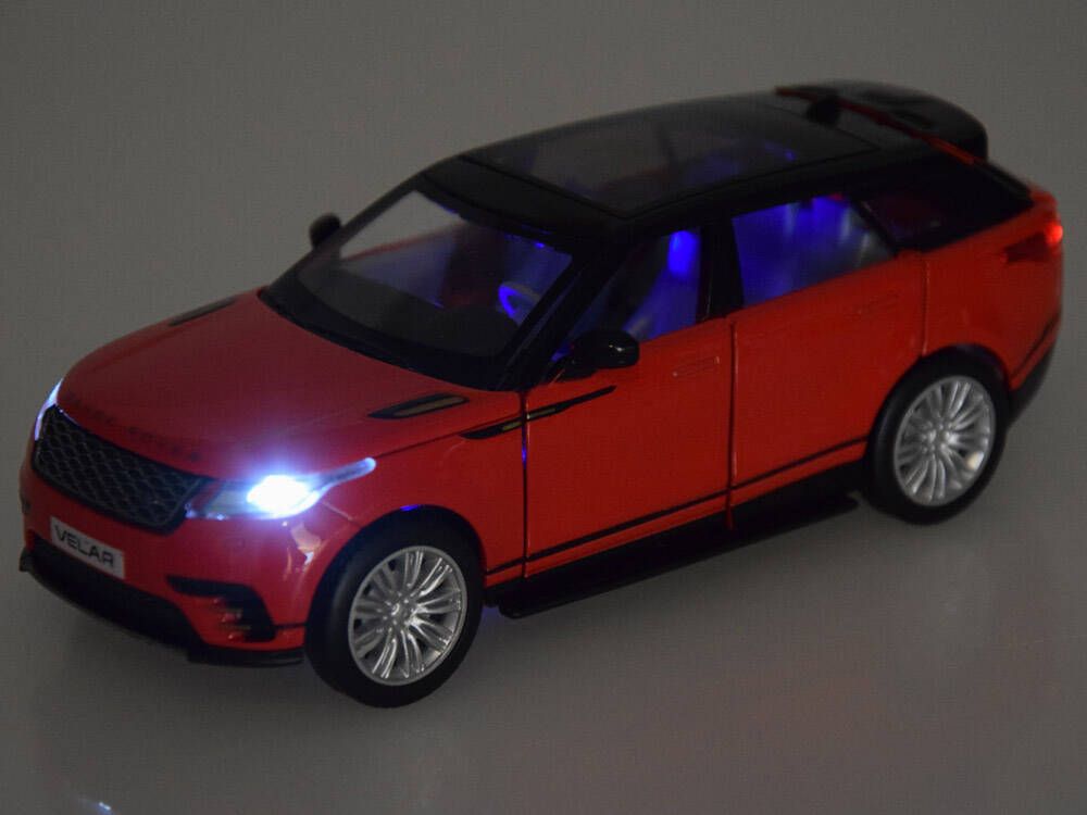 Auto Metalowe Model Land Rover Range Rover Velar Suv Za4611 Dźwięki