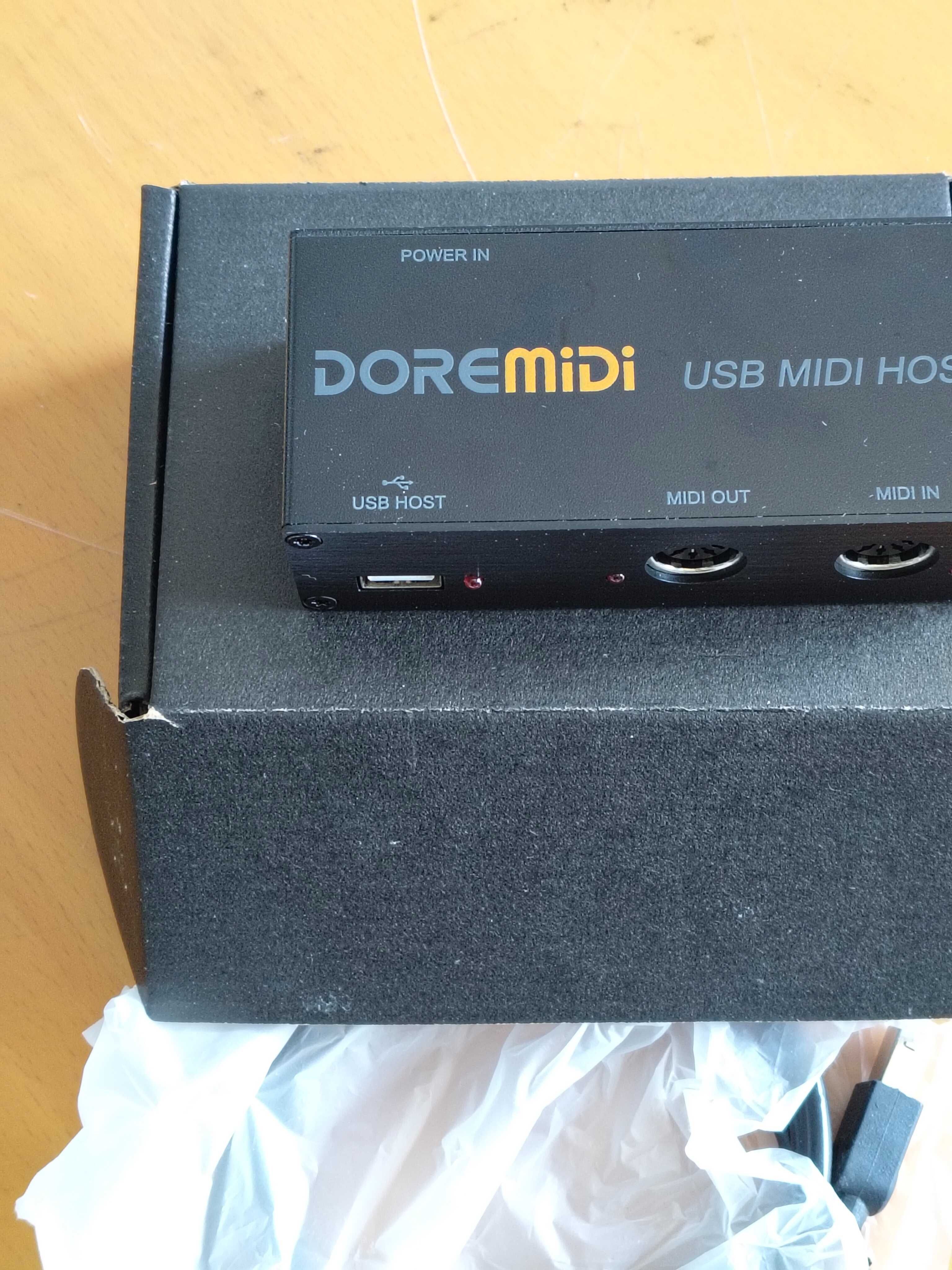 USB MIDI HOST 
Box Midiplus 16 canais
