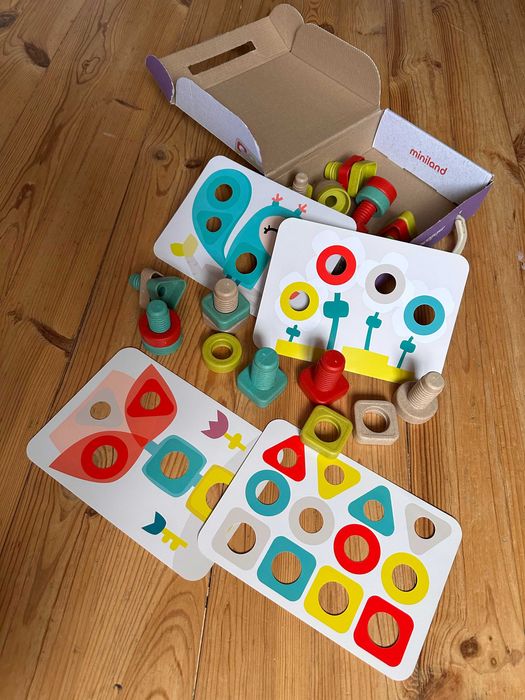 ЕКО-конструктор "БОЛТИ ТА ГАЙКИ". Оригінал. Іспанія