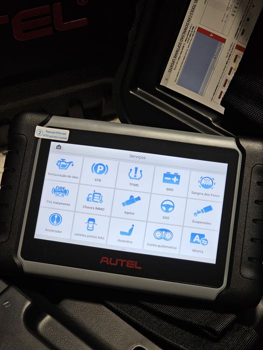 Maquina de Diagnóstico Autel ORIGINAL Certificada NOVA