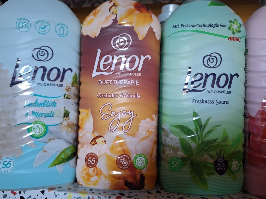 Zestaw 3 płynów do płukania Lenor 1,4L/1.7 Niemiecki