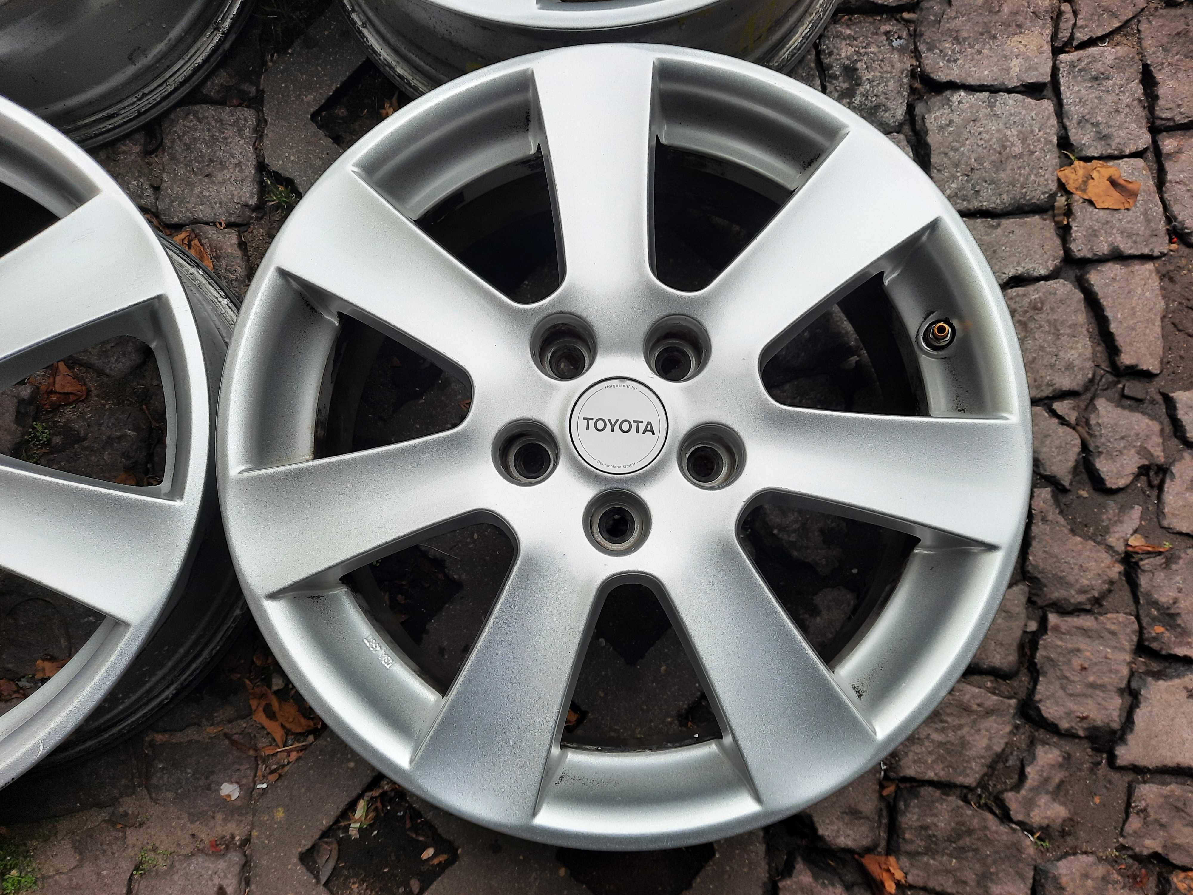 Felgi aluminiowe z czujnikami TOYOTA 17" 5x114,3x60,1 Avensis Rav 4