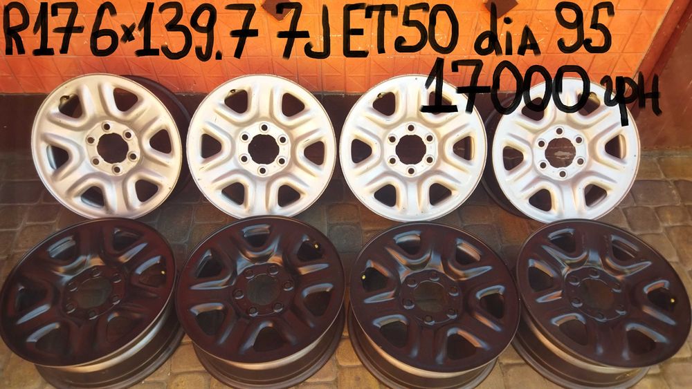 6x139.7Hyundai-Starex-Kia-Toyota-Mazda BT50-L200-Opel-Ford Ranger-Jeep