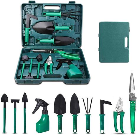 Kit 10 ferramentas para Jardinagem