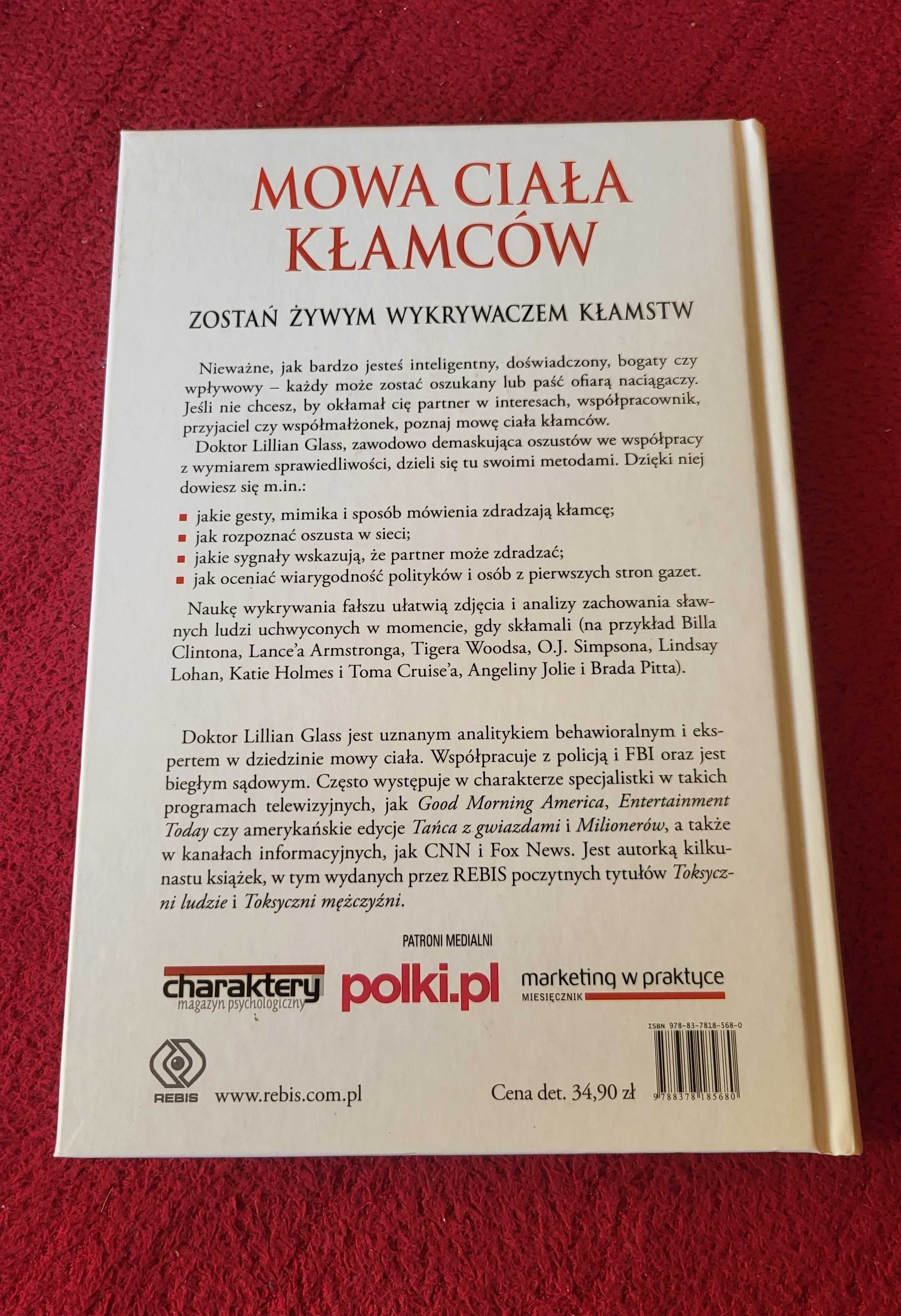 Mowa ciała kłamców Lillian Glass