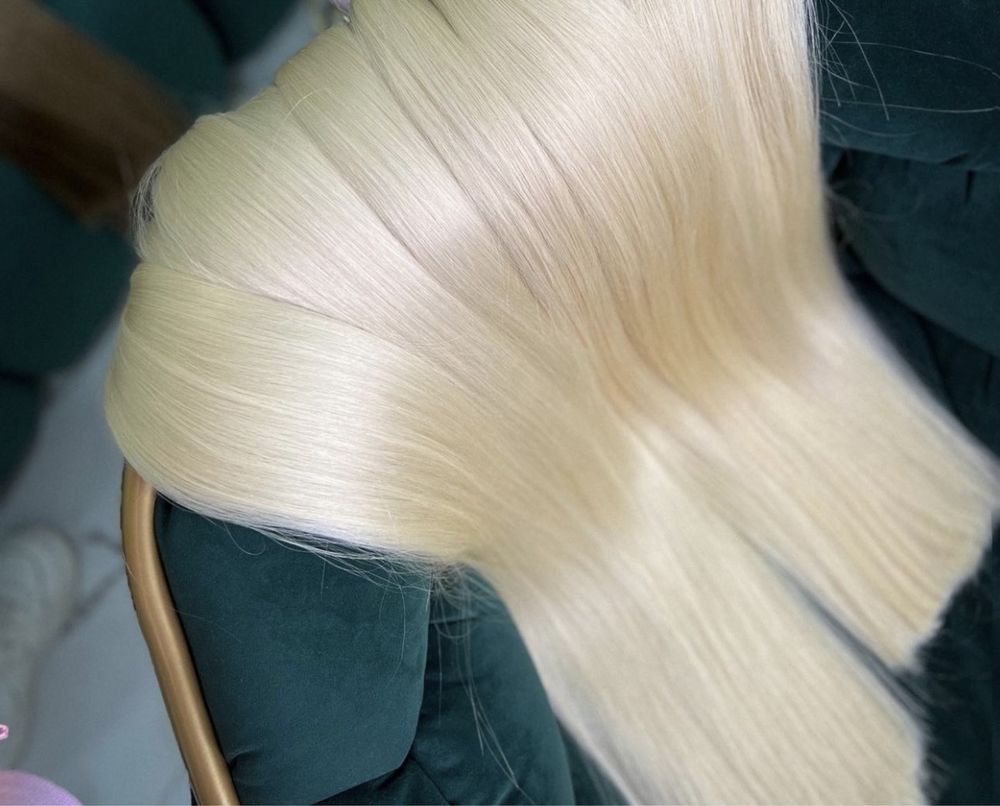 Волос для наращивания блонд в наличии лучшие цены от поставщика