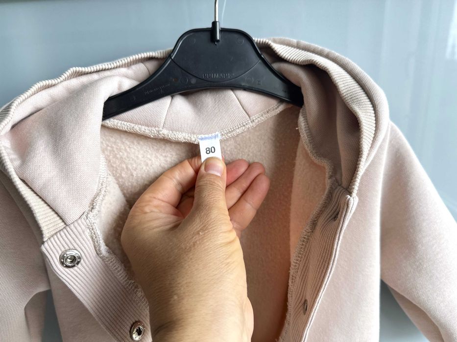 Дитячий теплий  комбінезон чоловічок на флісі на 80 см