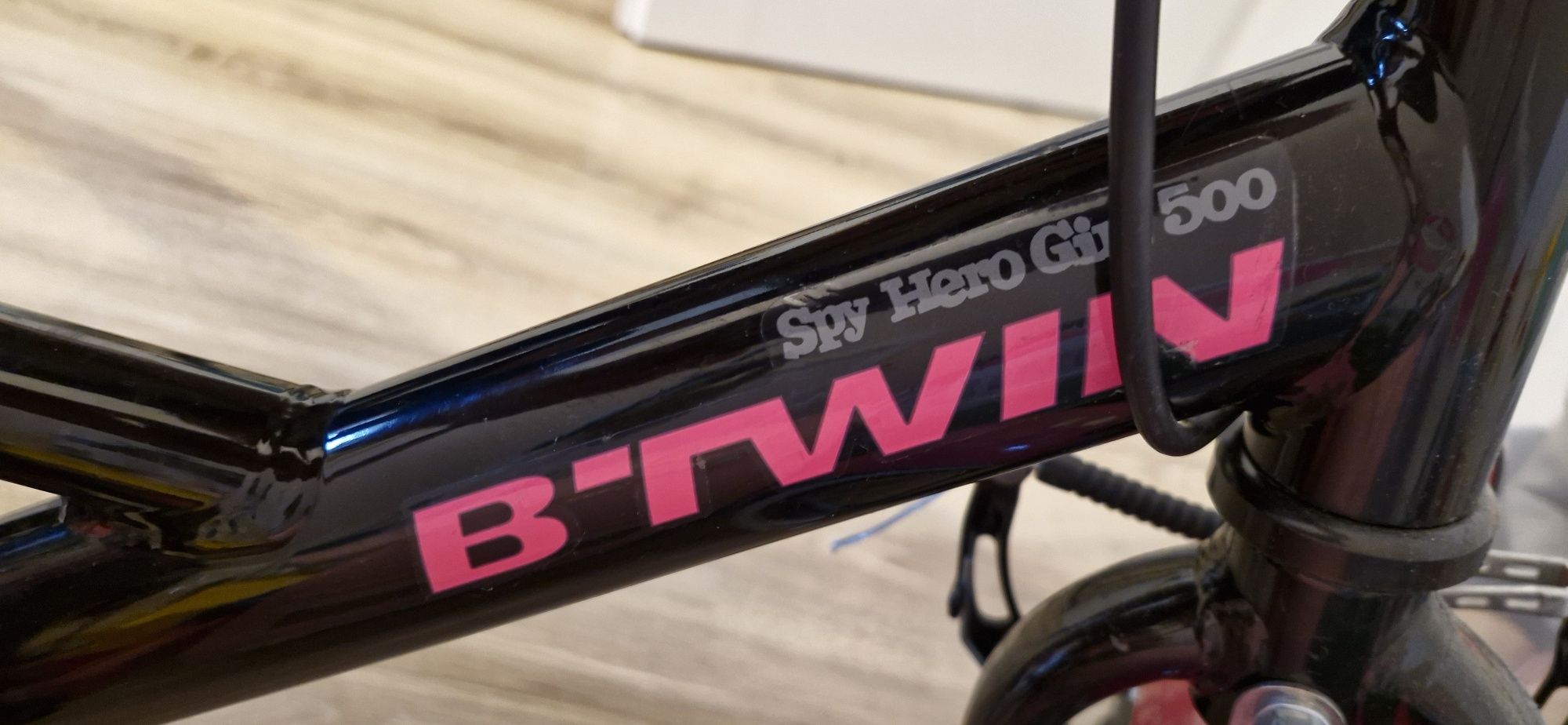 Rower dziewczęcy BTWiN Decathlon 16 cali