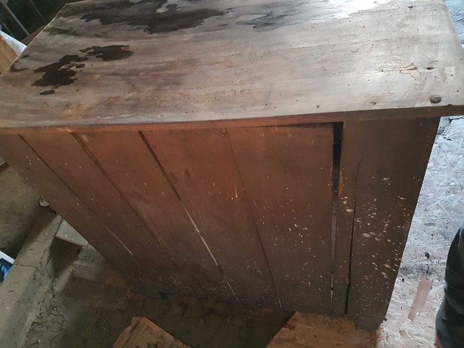 Komoda stara przedwojenna drewno vintage