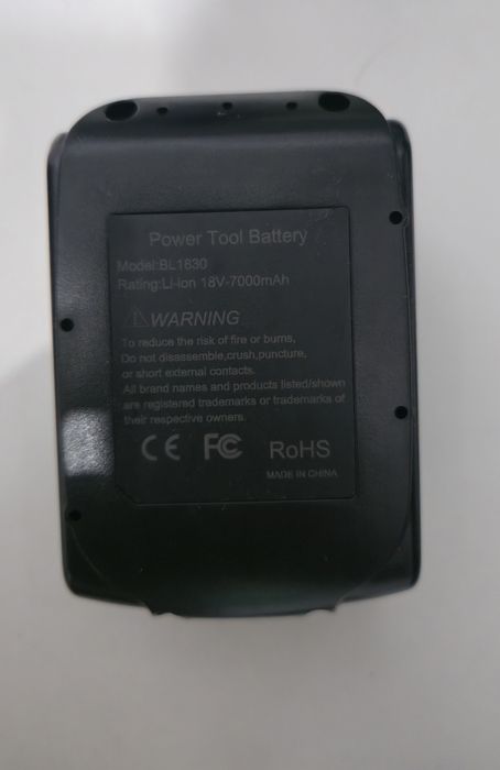 Bateria 18V 5.0Ah compatível Makita LXT – com indicador de carga
