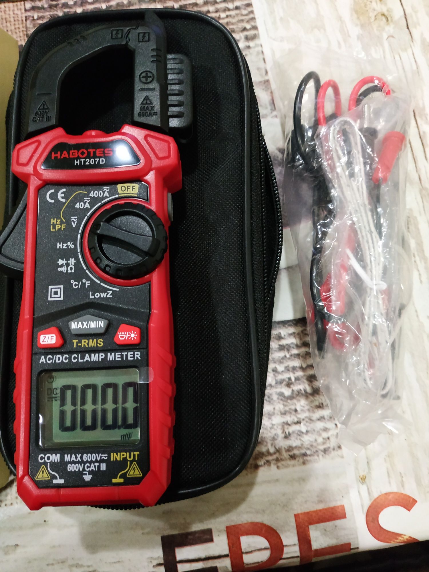 Продам токовые клещи НТ207D