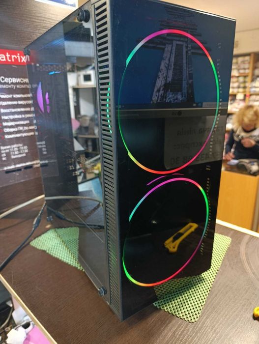 Игровой ПК Системний блок ryzen 5 5600x gtx1660 super 16gb ssd 512Gb