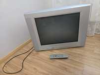Telewizor Philips kineskopowy 21 cali dzialajacy z pilotem