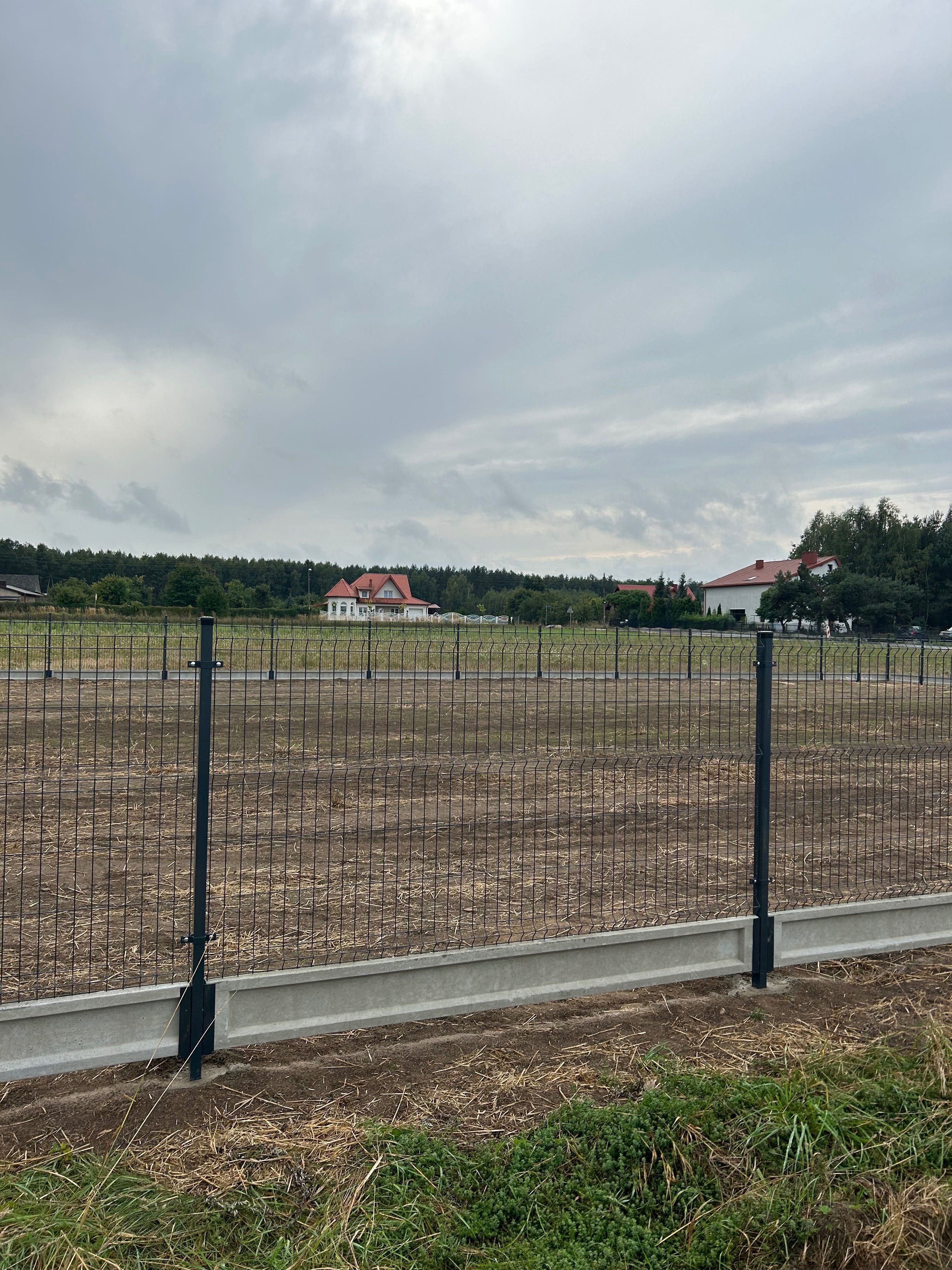 Ogrodzenie panelowe 3D KOMPLET słupki panele podmurówki obejmy BRAMY