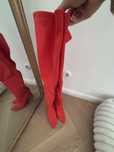 Steve Madden 37 nowe czerwone kozaki za kolano