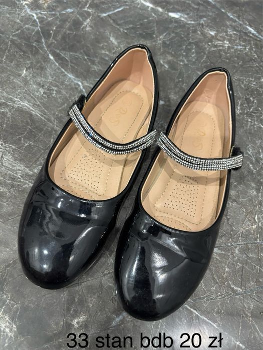 Baleriny rozmiar 33