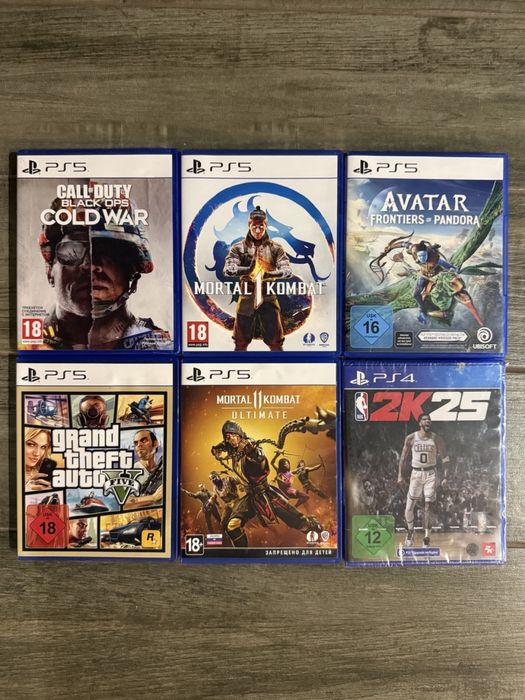 Магазин! Комплект FC 26, GTA 5, NBA 2k25, Avatar, Mortal Kombat 1 и 11