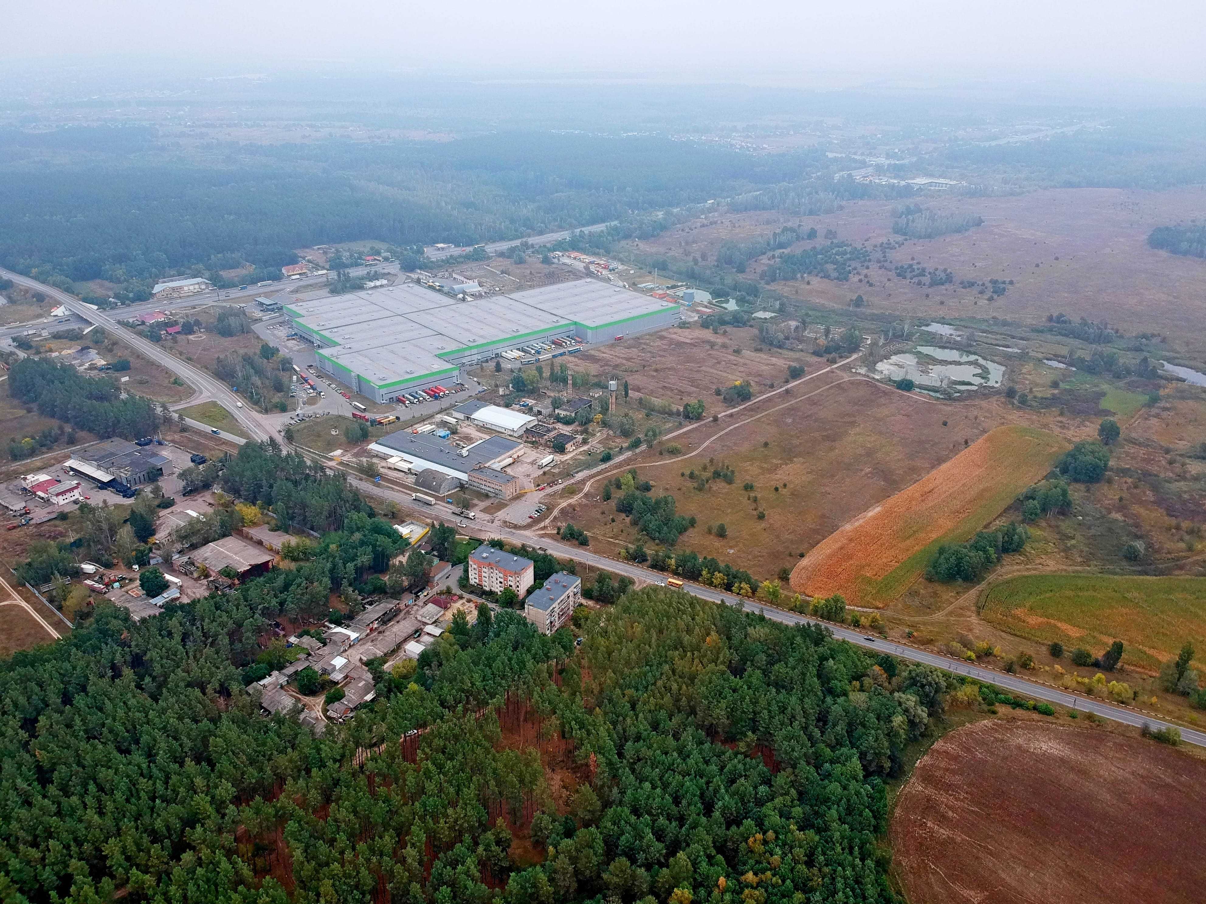 Земельна ділянка Макарів - Калинівка, 20га Житомирська траса, фасад