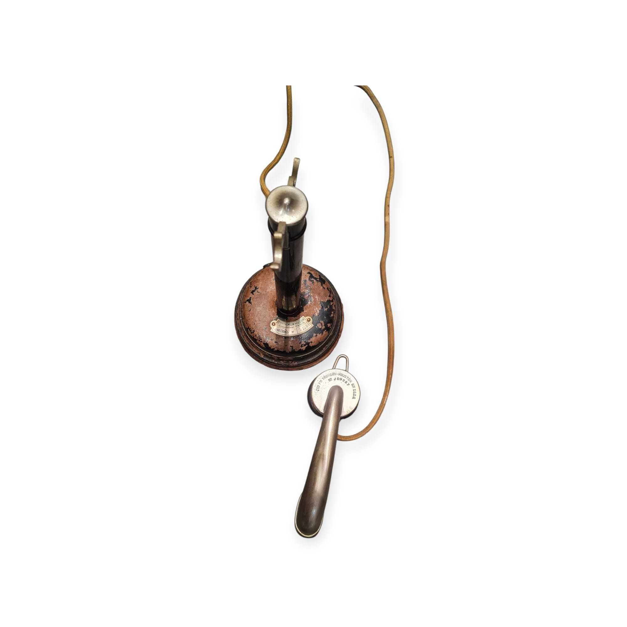 Telefone Antigo Thomson Houston Paris • Candlestick