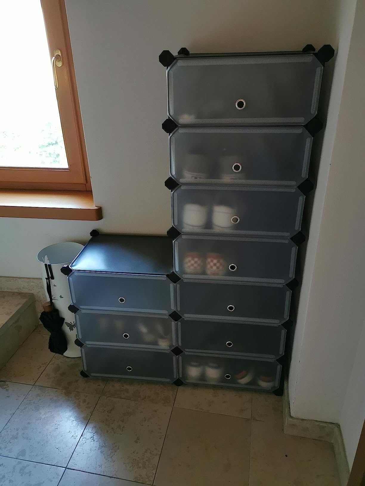 Pudełka organizery przechowywanie dom modułowe 10 sztuk